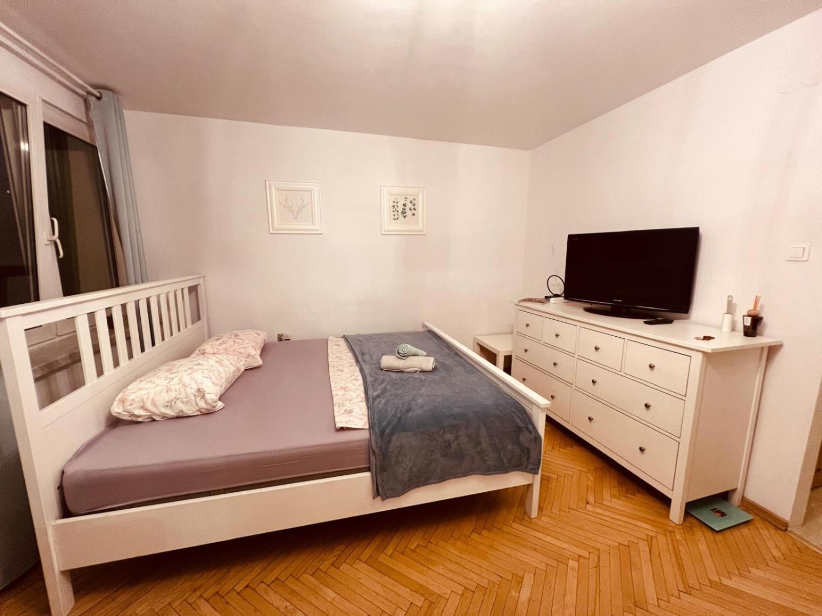 Appartamento Entire Studio In Centrum Varsavia Esterno foto